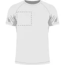 Sport t-shirt, unisex, M, S-XXL, 20FEB17007, Poliester, Alb