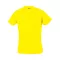 Sport t-shirt, unisex, L, S-XXL, 20FEB16991, Poliester, Galben
