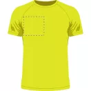 Sport t-shirt, unisex, L, S-XXL, 20FEB16991, Poliester, Galben