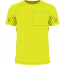 Sport t-shirt, unisex, M, S-XXL, 20FEB16992, Poliester, Galben