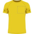 Sport t-shirt, unisex, S, S-XXL, 20FEB17013, Poliester, Galben