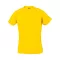 Sport t-shirt, unisex, XL, S-XXL, 20FEB17014, Poliester, Galben