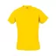 Sport t-shirt, unisex, XL, S-XXL, 20FEB17014, Poliester, Galben