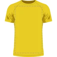   Sport t-shirt, unisex, XL, S-XXL, 20FEB17014, Poliester, Galben