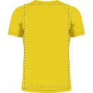 Sport t-shirt, unisex, XL, S-XXL, 20FEB17014, Poliester, Galben