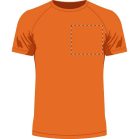 Sport t-shirt, unisex, L, S-XXL, 20FEB16996, Poliester, Portocaliu