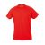 Sport t-shirt, unisex, M, S-XXL, 20FEB16982, Poliester, Rosu