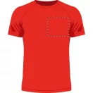 Sport t-shirt, unisex, M, S-XXL, 20FEB16982, Poliester, Rosu