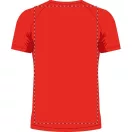 Sport t-shirt, unisex, M, S-XXL, 20FEB16982, Poliester, Rosu