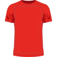   Sport t-shirt, unisex, XL, S-XXL, 20FEB16984, Poliester, Rosu