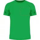 Sport t-shirt, unisex, L, S-XXL, 20FEB16976, Poliester, Verde