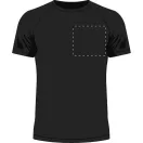 Sport t-shirt, unisex, L, S-XXL, 20FEB16966, Poliester, Negru