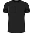 Sport t-shirt, unisex, L, S-XXL, 20FEB16966, Poliester, Negru
