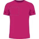 Sport t-shirt, unisex, XXL, S-XXL, 20FEB17005, Poliester, Roz