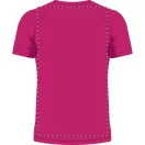 Sport t-shirt, unisex, XXL, S-XXL, 20FEB17005, Poliester, Roz