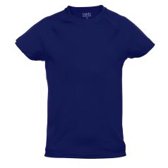   Tricou pentru Copii, 42FEB232856, Tecnic Plus K, Poliester, Unisex, Albastru Dark, 4--5