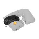 Set de calatorie, 175×110 mm, Everestus, 20FEB16293, Microfibra, EVA, Gri, Negru