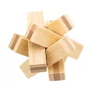 Puzzle, 2502E15540, Everestus, 45 x 45 x 45 mm, Bambus, Natur