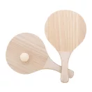 Set tenis plaja, 2502E15030, Everestus, 190 x 350 mm, Lemn, Natur