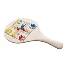 Set tenis plaja, 2502E15030, Everestus, 190 x 350 mm, Lemn, Natur