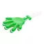 Mana pentru aplauze, 2502E14386, Everestus, 85 x 185 x 20 mm, Polipropilena, Verde