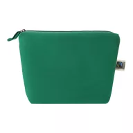   Geanta cosmetice cu fermoar, Everestus, 2610E19115, 230x170x60 mm, Bumbac, Verde