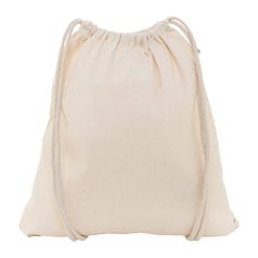   Saculet cu snur, 2502E14900, Everestus, 370 x 410 mm, Bumbac, Natur