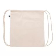   Saculet cu snur, 2502E14900, Everestus, 370 x 410 mm, Bumbac, Natur