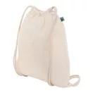 Saculet cu snur, 2502E14900, Everestus, 370 x 410 mm, Bumbac, Natur
