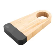   Tirbuson 2502E15576, Everestus, 134 x 78 x 17 mm, ABS, Natur, Negru