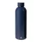 Sticla de apa, Everestus, 2610E18379, 800 ml, Ø72x240 mm, Otel inoxidabil, Albastru Dark