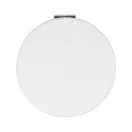 Oglinda de buzunar rotunda, Everestus, 2610E19099, Ø64x10 mm, Poliuretan, Alb