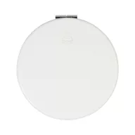   Oglinda de buzunar rotunda, Everestus, 2610E19099, Ø64x10 mm, Poliuretan, Alb