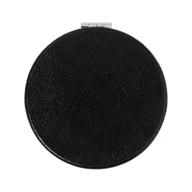   Oglinda de buzunar rotunda, Everestus, 2610E19095, Ø64x10 mm, Poliuretan, Negru