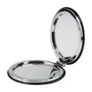 Oglinda de buzunar rotunda, Everestus, 2610E19095, Ø64x10 mm, Poliuretan, Negru