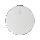 Oglinda de buzunar rotunda, Everestus, 2610E19098, Ø64x10 mm, Poliuretan, Argintiu