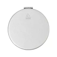   Oglinda de buzunar rotunda, Everestus, 2610E19098, Ø64x10 mm, Poliuretan, Argintiu