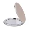 Oglinda de buzunar rotunda, Everestus, 2610E19097, Ø64x10 mm, Poliuretan, Roz