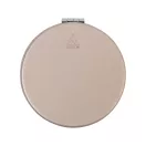 Oglinda de buzunar rotunda, Everestus, 2610E19097, Ø64x10 mm, Poliuretan, Roz