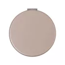 Oglinda de buzunar rotunda, Everestus, 2610E19097, Ø64x10 mm, Poliuretan, Roz