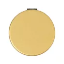 Oglinda de buzunar rotunda, Everestus, 2610E19096, Ø64x10 mm, Poliuretan, Auriu