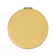   Oglinda de buzunar rotunda, Everestus, 2610E19096, Ø64x10 mm, Poliuretan, Auriu