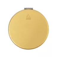   Oglinda de buzunar rotunda, Everestus, 2610E19096, Ø64x10 mm, Poliuretan, Auriu