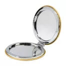 Oglinda de buzunar rotunda, Everestus, 2610E19096, Ø64x10 mm, Poliuretan, Auriu