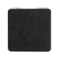   Oglinda de buzunar patrata, Everestus, 2610E19100, 62x10x60 mm, Poliuretan, Negru