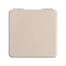 Oglinda de buzunar patrata, Everestus, 2610E19102, 62x10x60 mm, Poliuretan, Roz