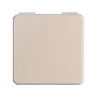   Oglinda de buzunar patrata, Everestus, 2610E19102, 62x10x60 mm, Poliuretan, Roz