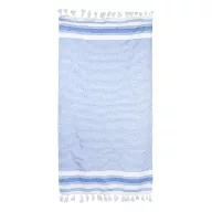   Prosop de plaja, 2509E17727, Everestus, 900x1800 mm, Bumbac, Poliester, Albastru