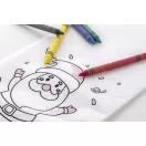 Set de colorat cu design de Craciun, 2509E17637, Everestus, 215x305 mm, Material netesut, Alb