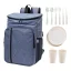Rucsac termoizolant, 2509E17555, Everestus, 270x440x190 mm, Poliester, Peva, Albastru dark